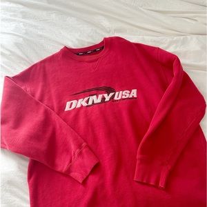 oversized vintage DKNY sweatshirt